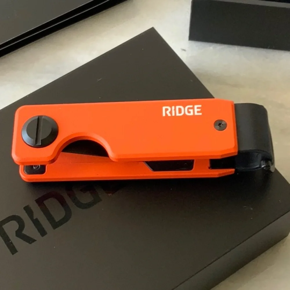 The Ridge KeyCase in Orange - Picture 7 of 10